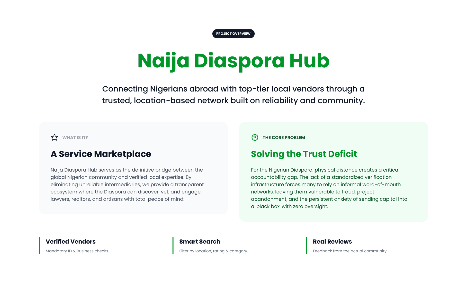 Naija Diaspora Hub Case Study - Slide 3